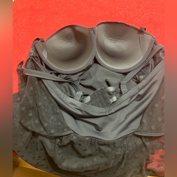 Torrid PreOwned Black SwimSuit 1 Piece Excellent Condition. No labels Size 3/3X - Picture 10 of 15